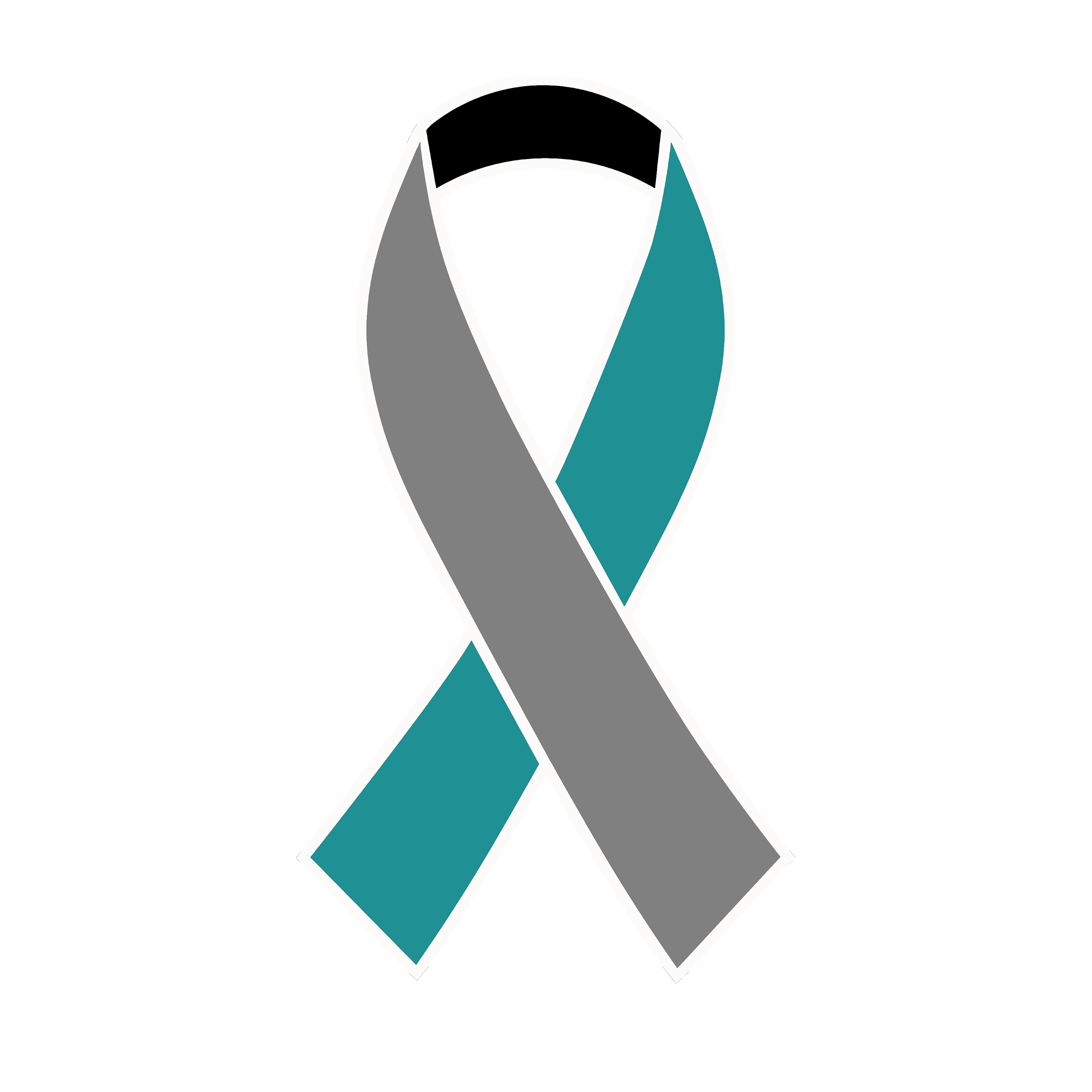 Long COVID awareness ribbon
